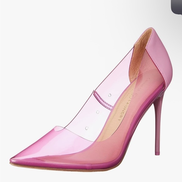 Chinese Laundry Women's Darling Vinyl Pump Shoe Heels Purple Sz 7.5 New - Picture 4 of 13